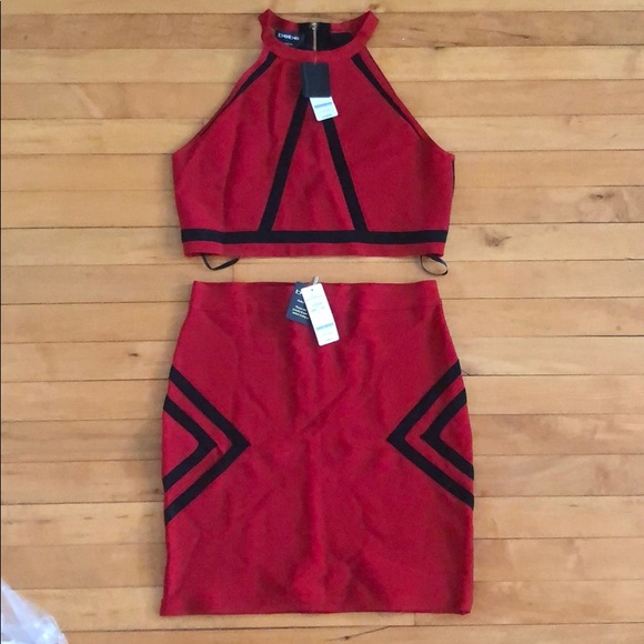 Bebe top and bottom set - Picture 1 of 4